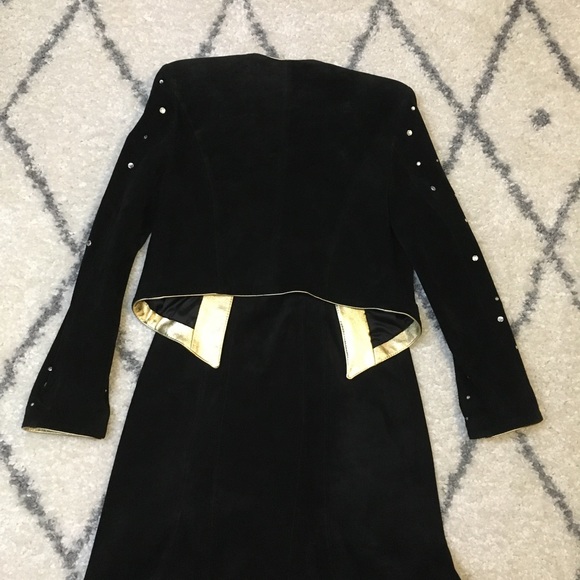 CACHE Leather Jacket Size S - Picture 3 of 4